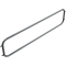 Safety barriers | to go with post item no. 478B | Fixed post & Frame element | Frame elementSteel tube � 33.7 mm, with welded-on connecting clipscenter distance: 2000 mm(post center to post center), for use up to 90�hot-dip galvanized and coated RAL 7016